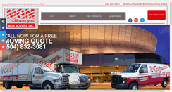 Desktop Screenshot of mgmmoversinc.com