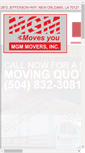 Mobile Screenshot of mgmmoversinc.com